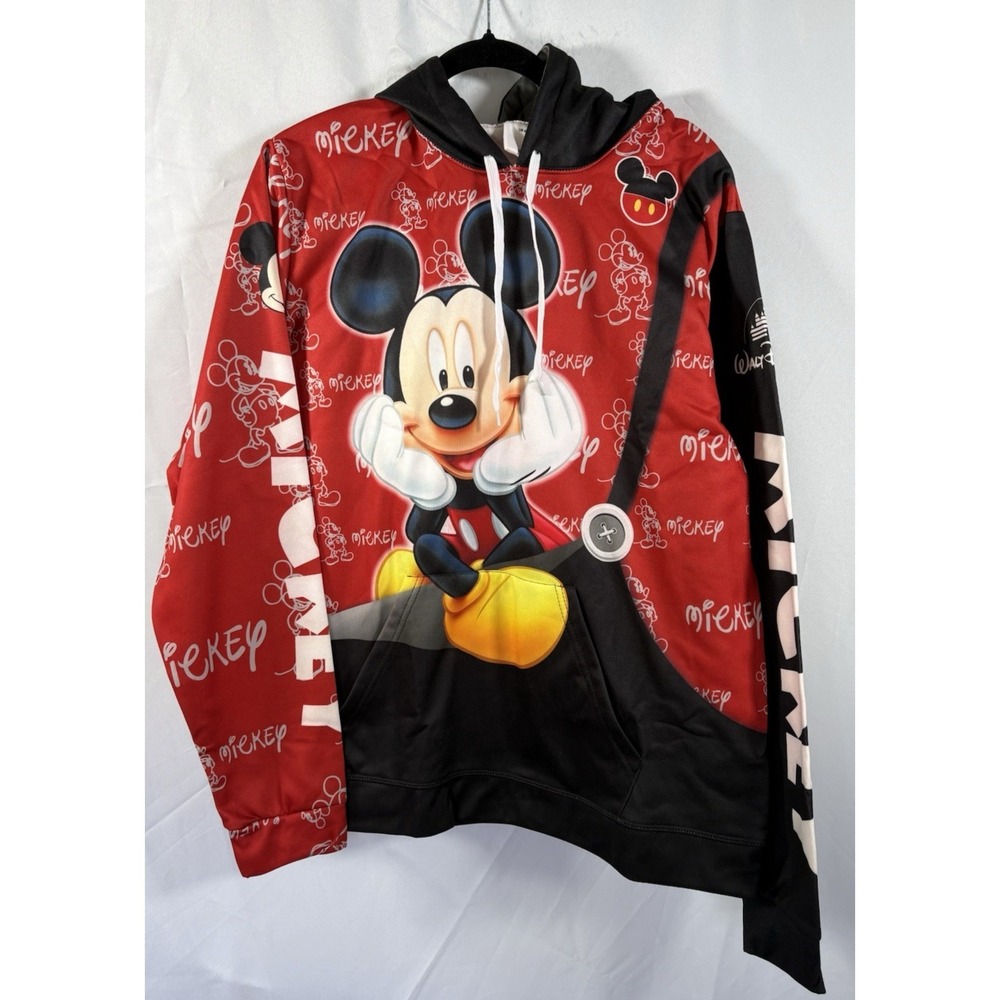 Disney hoodie size M mickey mouse pullover drawstring